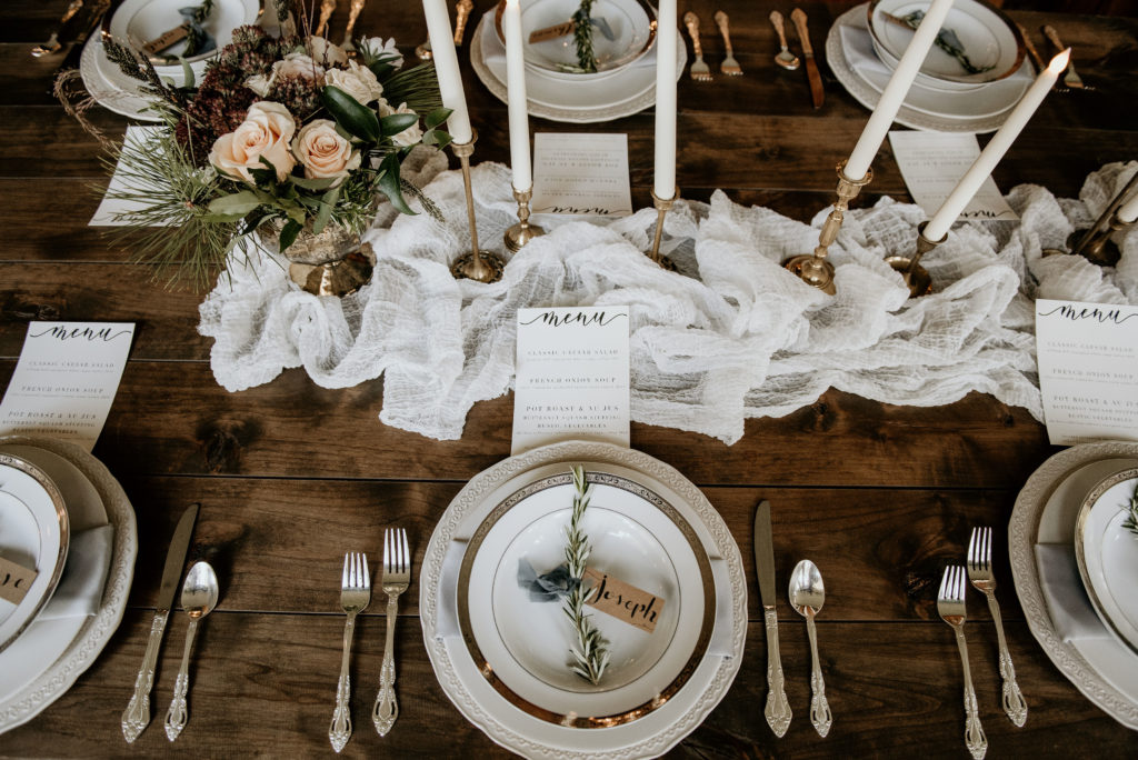 lake tahoe wedding planner, table scape decor, california wedding, wedding florals